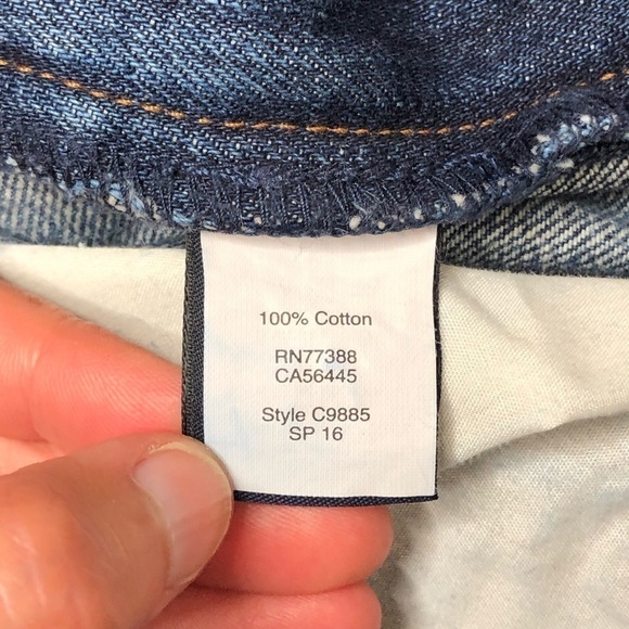 J Crew Factory The Driggs slim fitting jeans 100% cotton 28x32 - Picture 4 of 6